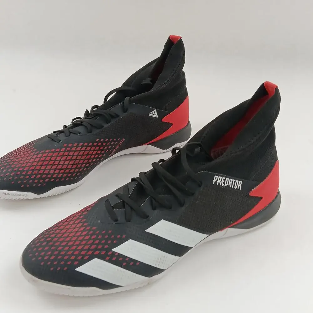 Adidas Predator 20.3 Shoes Mens Size 13 Black Red Indoor Soccer EF2209
